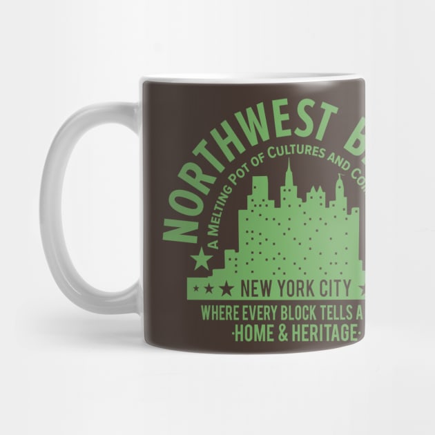 Northwest Bronx Skyline - A Tapestry of Home and Heritage by Boogosh